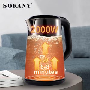 کتری برقی Sokany مدل SK-2203 توان 2000 وات - Image 4