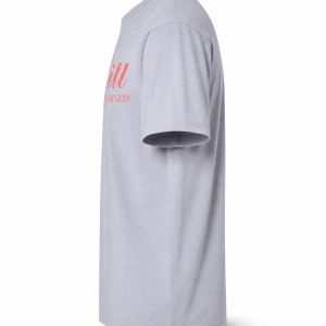 تیشرت مردانه طوسی چاپی - Image 4