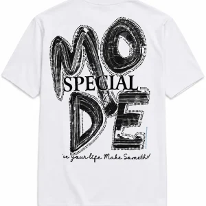 تیشرت مردانه سفید مدل SPECIAL آستین کوتاه - Image 4
