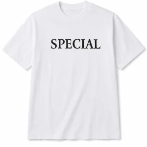 تیشرت مردانه سفید مدل SPECIAL آستین کوتاه - Image 2