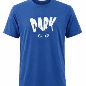 تیشرت مردانه آبی مدل DARK آستین کوتاه - Image 3