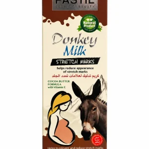 کرم ضد ترک پوست شیر الاغ Pastil Donkey Milk Stretch Marks Cream حجم 200 میلی‌لیتر - Image 3