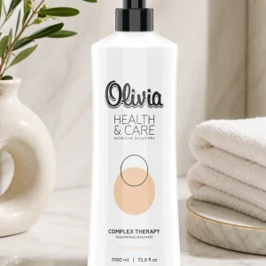 شامپو مغذی Olivia Health & Care مدل Complex Therapy حجم ۱۰۰۰ میلیلیتر - Image 2