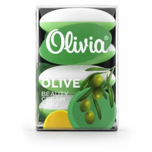صابون زیتون Olivia مدل Olive Beauty Cream Soap - Image 2