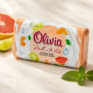 صابون Olivia Milk n White مدل Citrus Time Yogurt Soap - Image 2