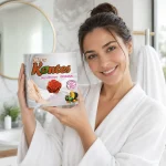 پودر موبر Clara Kontes مدل Original در دست مدل